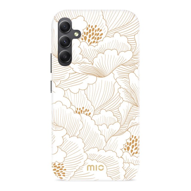 Mio By Mobilize Mio White Roses Magsafe Compatible For Samsung A34 5G - 123TelecomShop