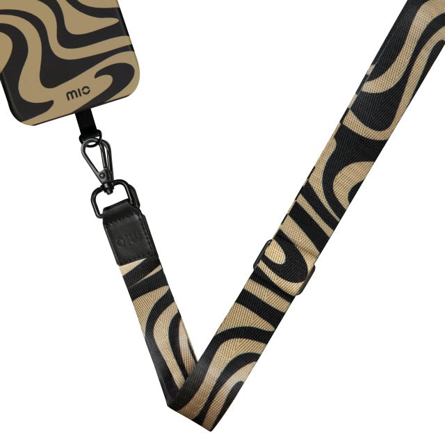 MIO Lanyard Universeel Nylon Telefoonkoord / Telefoonketting Swirl - 123TelecomShop