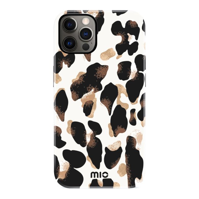 MIO MagSafe Apple iPhone 12/12 Pro Hoesje Hard Shell Leopard - 123TelecomShop