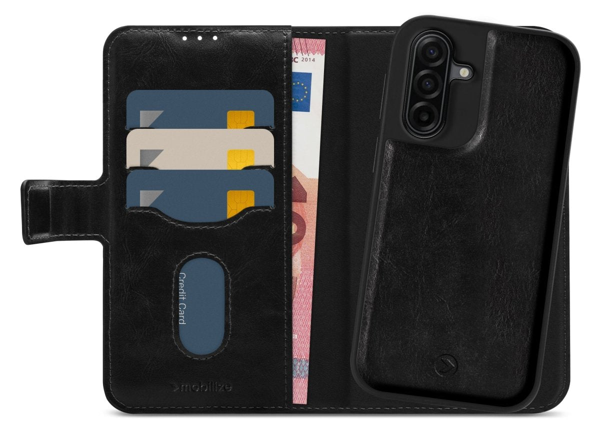 Mobilize 2In1 Magnet Gelly Wallet Case Samsung Galaxy A17 (4G/5G) Black - 123TelecomShop