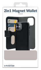 Mobilize 2In1 Magsafe Compatible Gelly Wallet Case Apple Iphone 17 Pro Max/18 Pro Max Black - 123TelecomShop