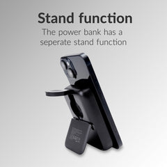 Mobilize 4In1 Wireless Charger Station With Detachable Power Bank 5000Mah Black - 123TelecomShop