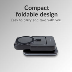 Mobilize 4In1 Wireless Charger Station With Detachable Power Bank 5000Mah Black - 123TelecomShop