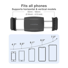 Mobilize Autohouder Voor Ronde Luchtroosters - 123TelecomShop