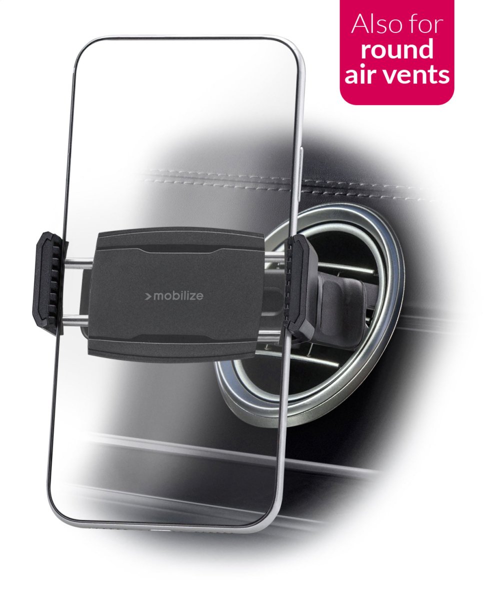 Mobilize Autohouder Voor Ronde Luchtroosters - 123TelecomShop