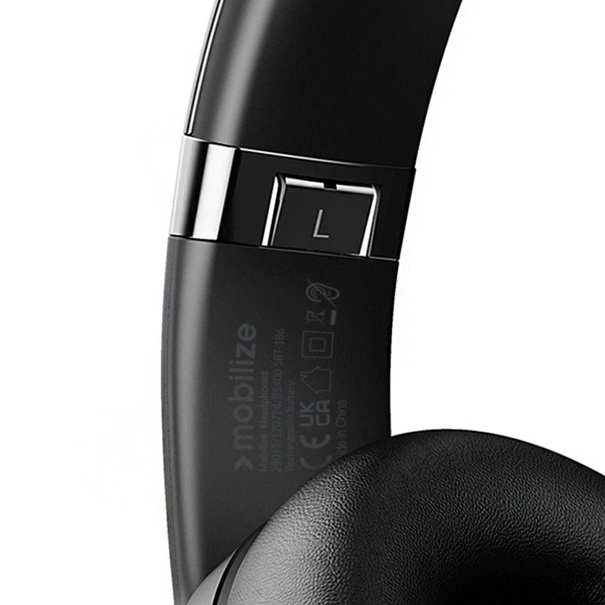 Mobilize Bluetooth Headphone With Speaker Function Black - 123TelecomShop