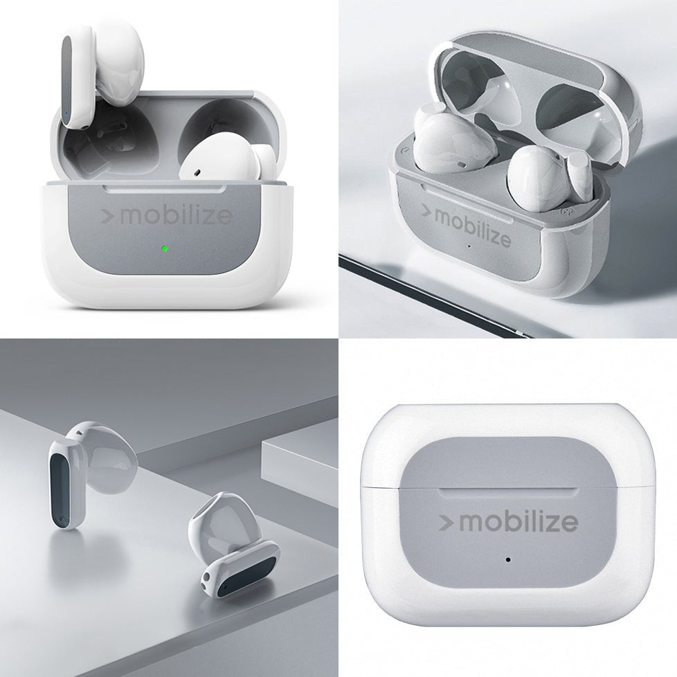Mobilize Bluetooth Tws Earbuds Mini White - 123TelecomShop