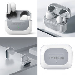Mobilize Bluetooth Tws Earbuds Mini White - 123TelecomShop