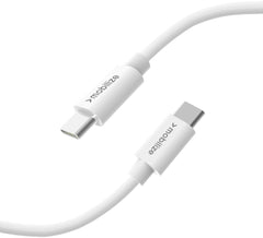 Mobilize Cable Usb-C To Usb-C 1M. 100W White - 123TelecomShop