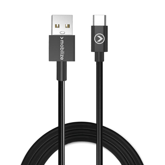 Mobilize Charge/Sync Cable Usb-C 1M. 15W Black - 123TelecomShop