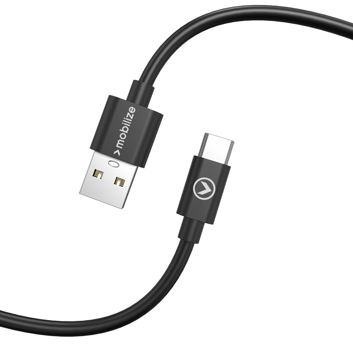 Mobilize Charge/Sync Cable Usb-C 1M. 15W Black - 123TelecomShop