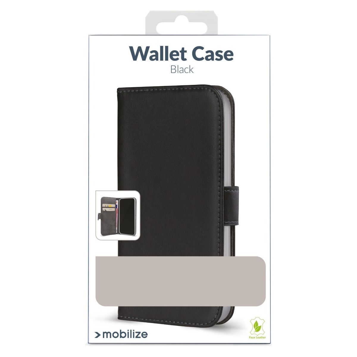 Mobilize Classic Gelly Wallet Book Case Apple Iphone 16 Plus Black - 123TelecomShop