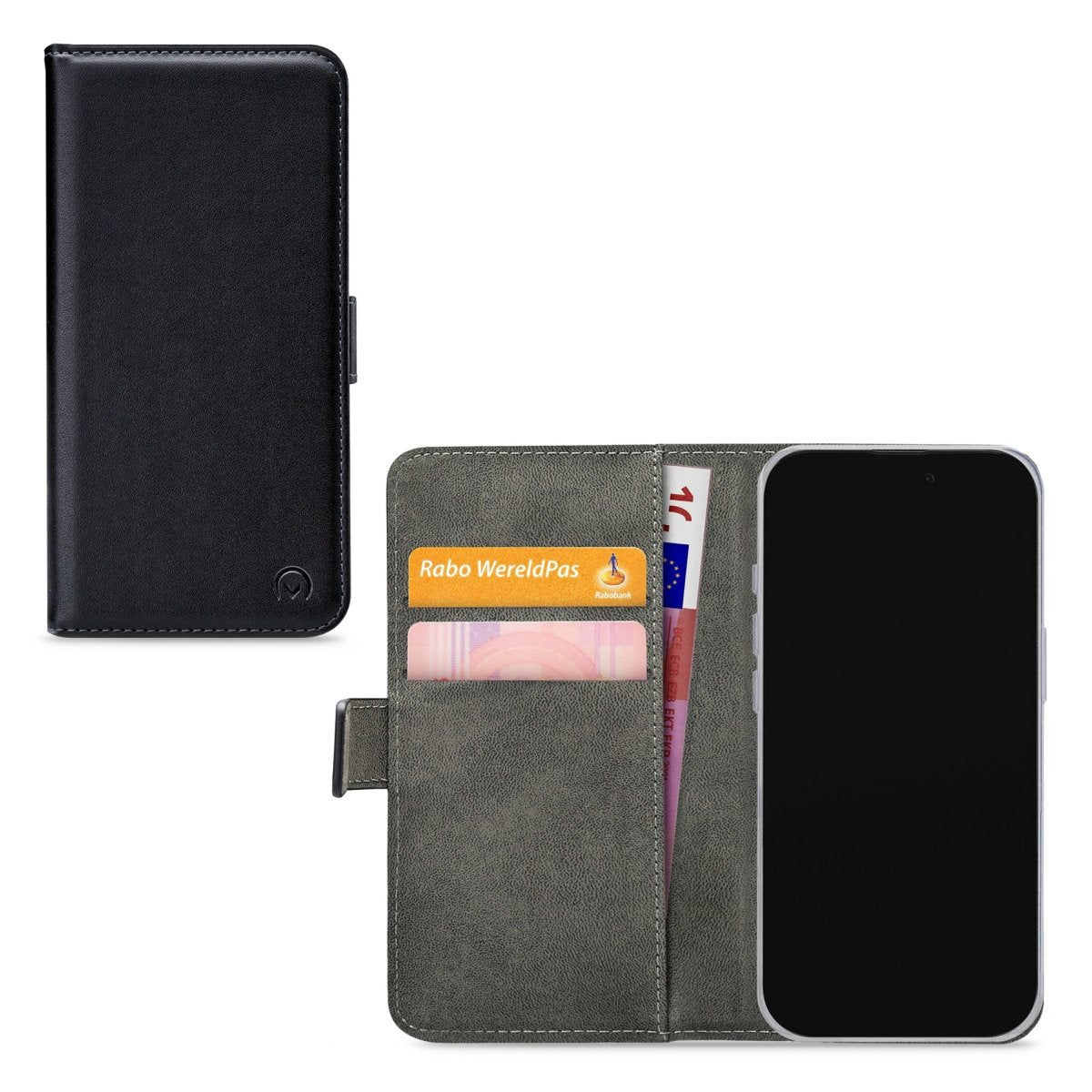 Mobilize Classic Gelly Wallet Book Case Apple Iphone 17 Black - 123TelecomShop