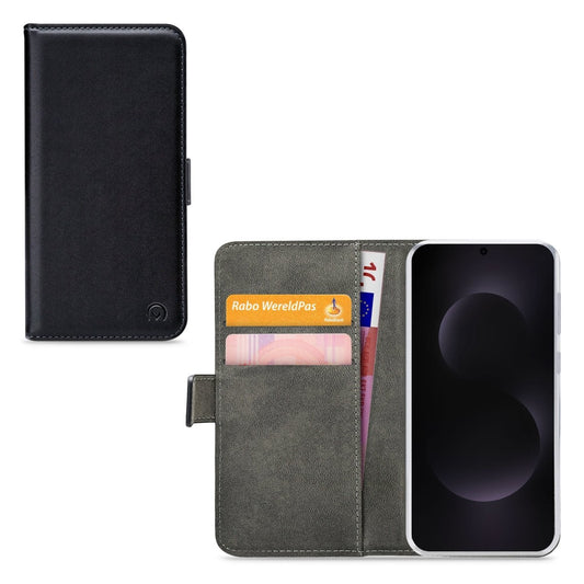 Mobilize Classic Gelly Wallet Book Case Samsung Galaxy S25 Edge 5G Black - 123TelecomShop
