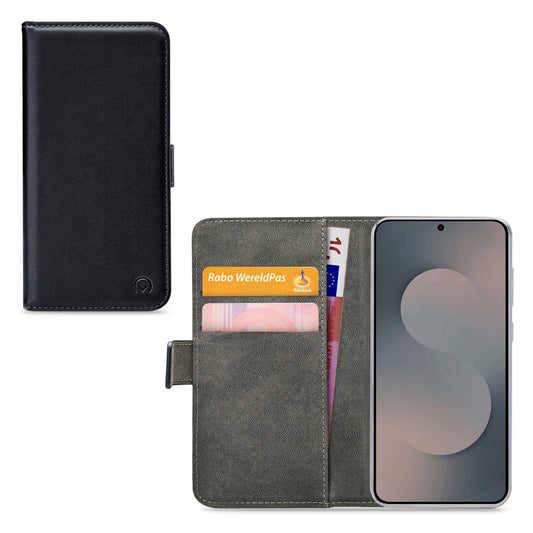Mobilize Classic Gelly Wallet Book Case Samsung Galaxy S25 Fe Black - 123TelecomShop