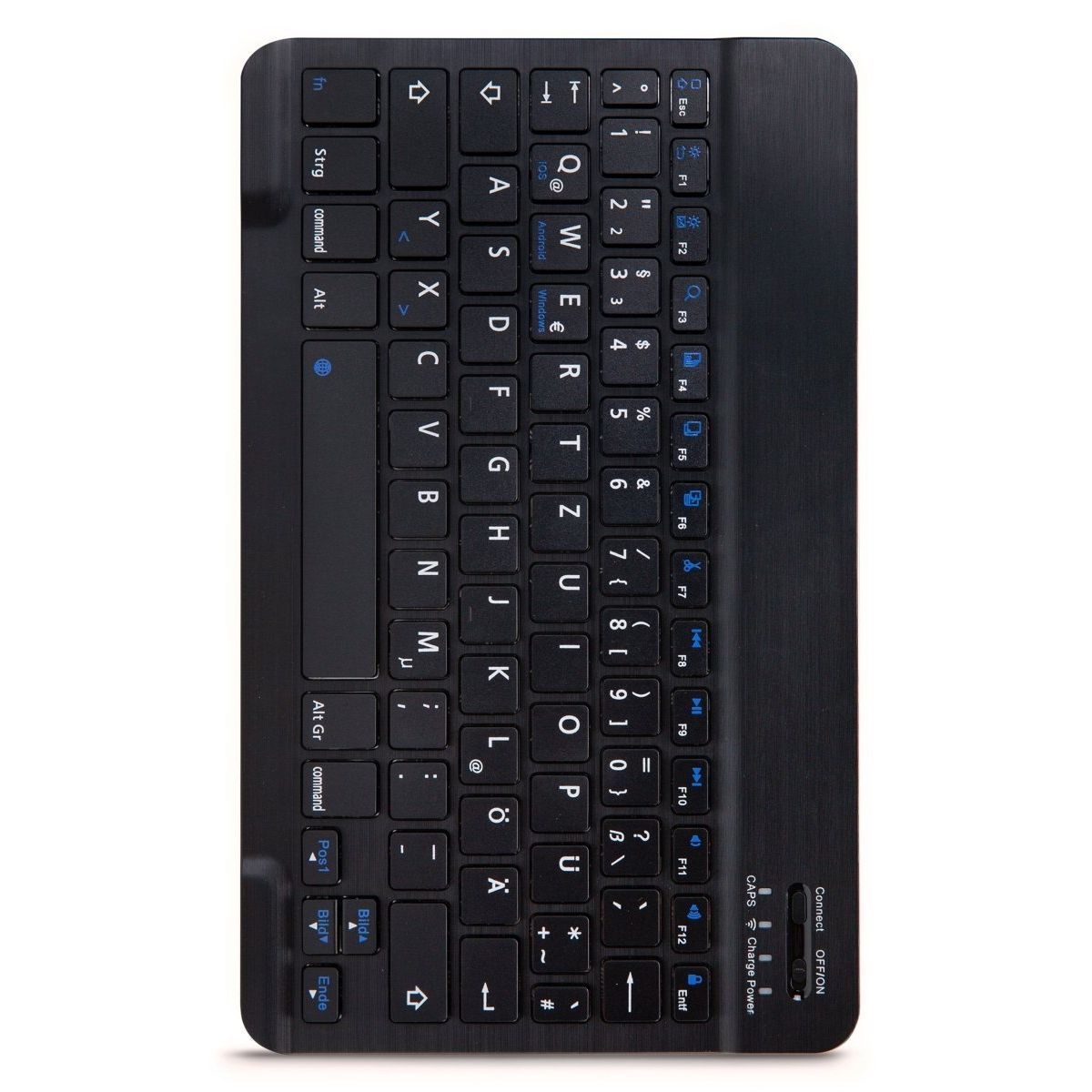 Mobilize Detachable Bluetooth Keyboard Case Apple Ipad 10.9 (2022)/Ipad 11 (2025) Black Qwertz - 123TelecomShop