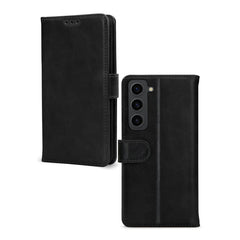 Mobilize Echt Lederen Bookcase voor de Samsung Galaxy S23 Plus 5G - Zwart - 123TelecomShop