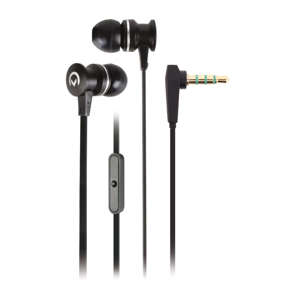Mobilize In - Ear Stereo Headset With Remote 3.5Mm Black - 123TelecomShop
