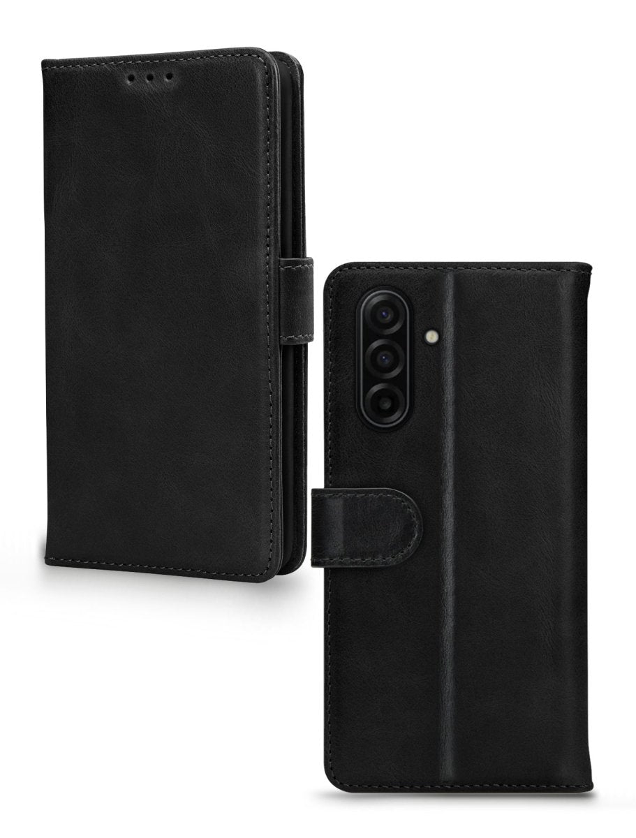 Mobilize Leather Wallet Samsung Galaxy A17 (4G/5G) Black - 123TelecomShop