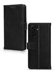 Mobilize Leather Wallet Samsung Galaxy A17 (4G/5G) Black - 123TelecomShop
