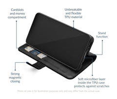 Mobilize Leather Wallet Samsung Galaxy A17 (4G/5G) Black - 123TelecomShop