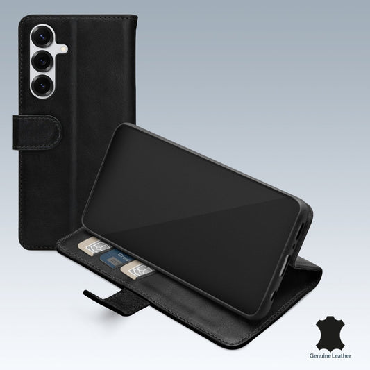 Mobilize Leather Wallet Samsung Galaxy S25+ 5G Black - 123TelecomShop