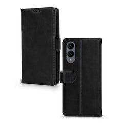 Mobilize Leather Wallet Samsung Galaxy S25 Edge 5G Black - 123TelecomShop