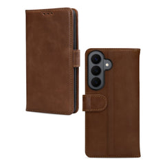 Mobilize Leather Wallet Samsung Galaxy S26 5G Brown - 123TelecomShop
