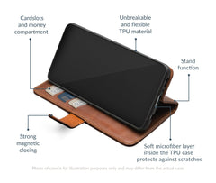 Mobilize Leather Wallet Samsung Galaxy S26 Ultra 5G Brown - 123TelecomShop