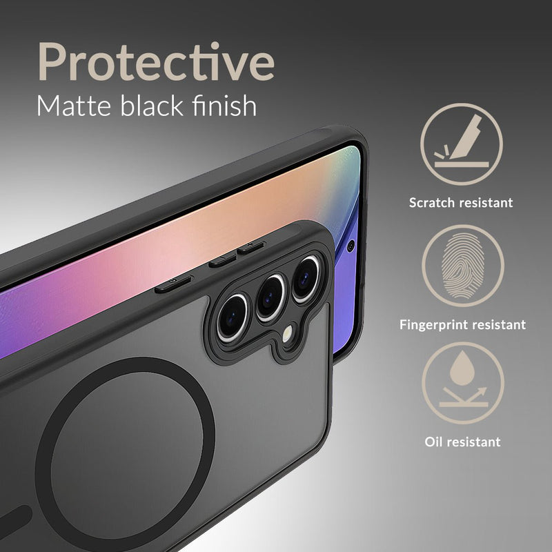 Mobilize Magsafe Compatible Hybrid Case Samsung Galaxy S25 Edge 5G Black - 123TelecomShop