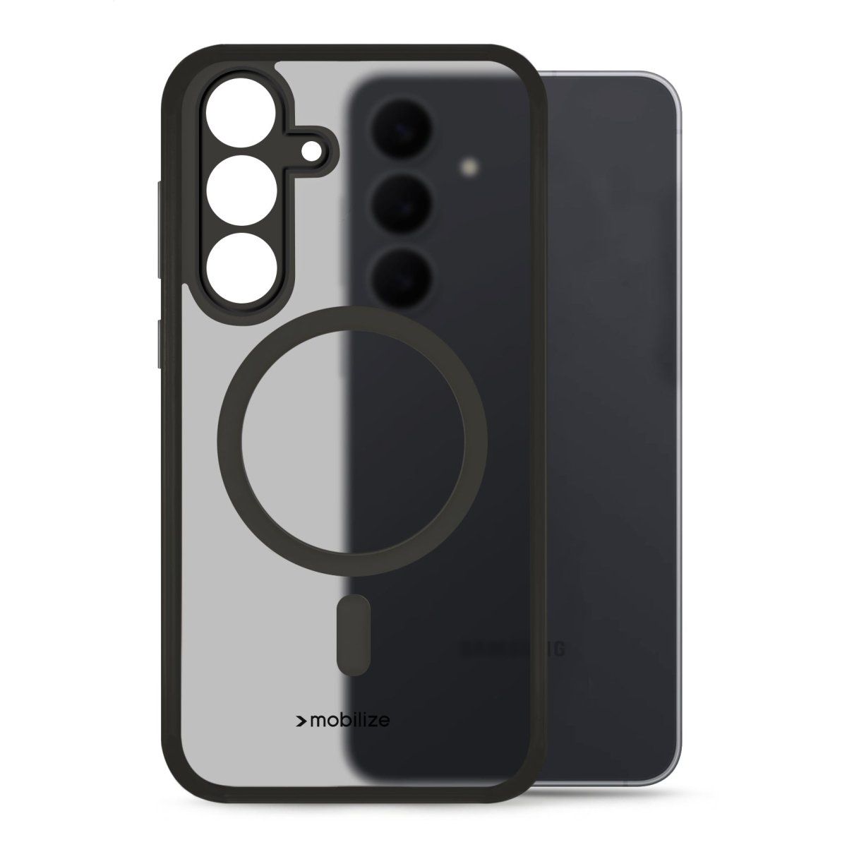 Mobilize Magsafe Compatible Hybrid Case Samsung Galaxy S25 Fe Black - 123TelecomShop