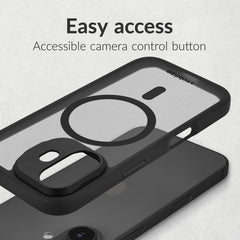 Mobilize Magsafe Compatible Hybrid Pro Case With Camera Stand Apple Iphone 17 Black - 123TelecomShop
