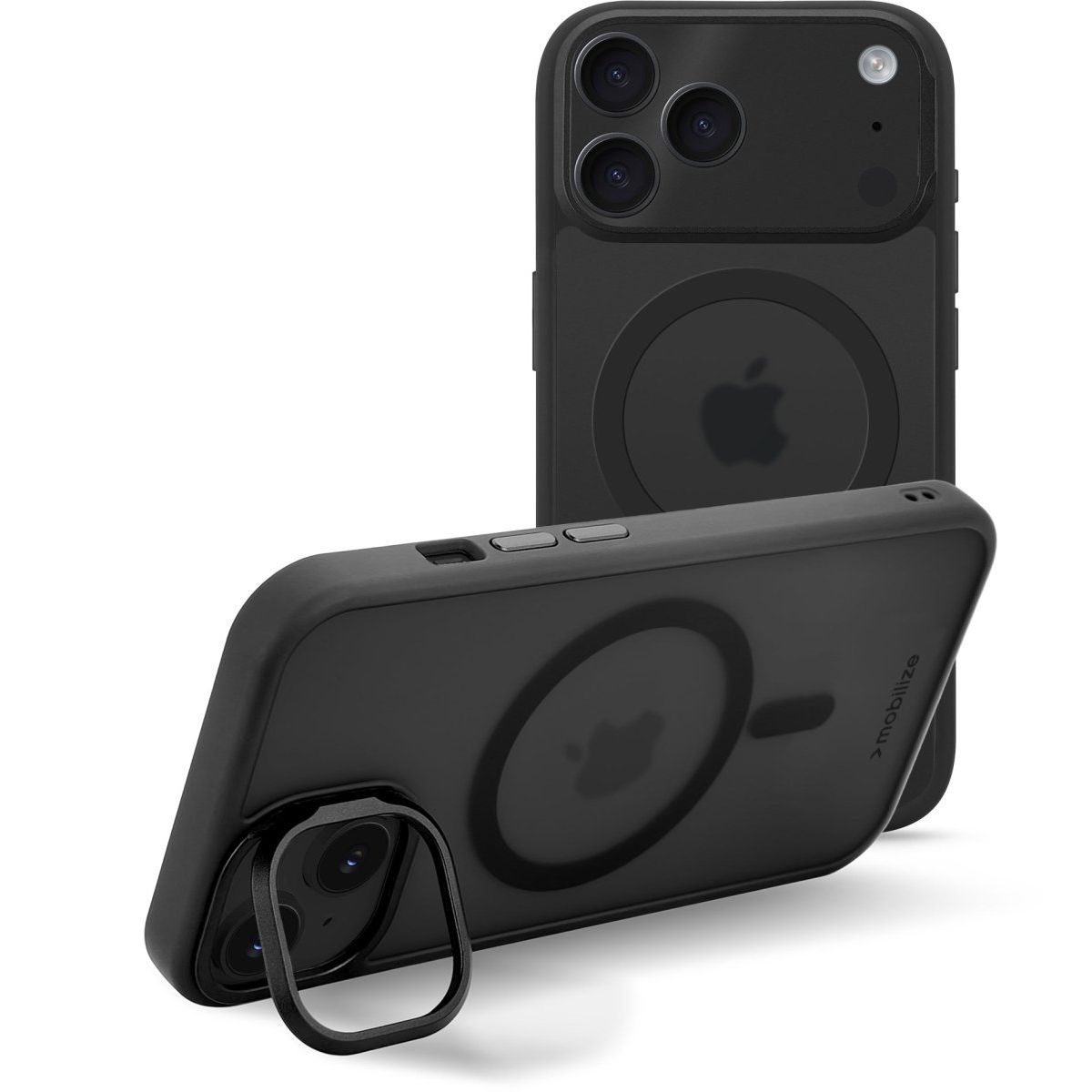 Mobilize Magsafe Compatible Hybrid Pro Case With Camera Stand Apple Iphone 17 Pro Max Black - 123TelecomShop