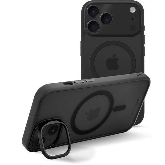 Mobilize Magsafe Compatible Hybrid Pro Case With Camera Stand Apple Iphone 17 Pro Max Black - 123TelecomShop