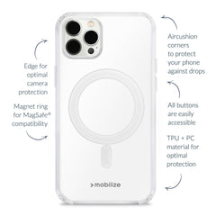 Mobilize Magsafe Compatible Naked Protection Case For Apple Iphone 17 Air Clear - 123TelecomShop