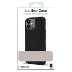 Mobilize Magsafe Compatible Premium Leather Case Apple Iphone 17 Black - 123TelecomShop