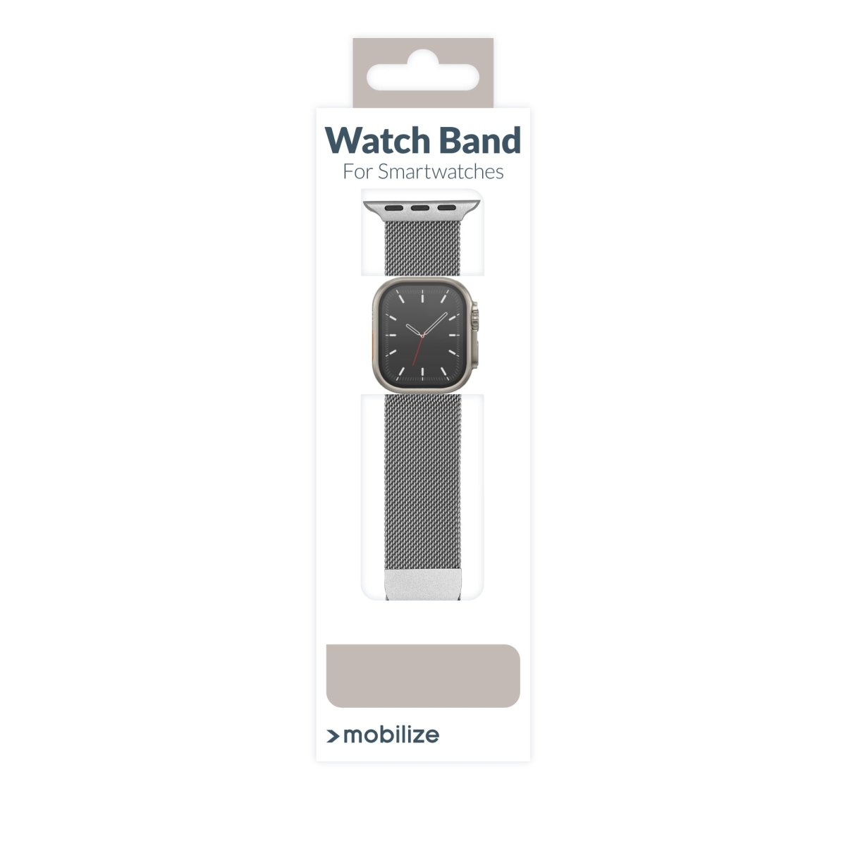Mobilize Milanese Watch Band - For Apple 38/40/41Mm - Silver - 123TelecomShop
