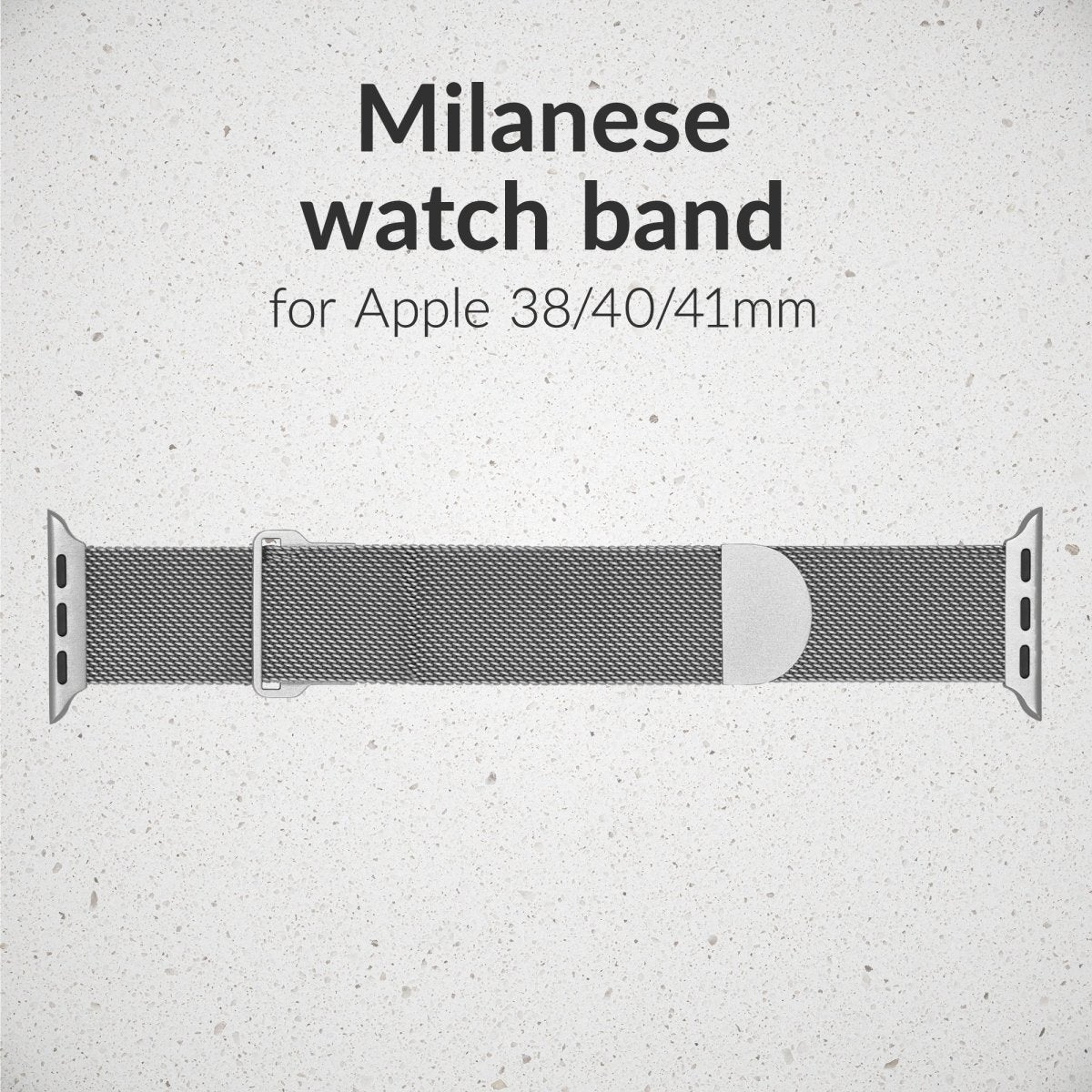Mobilize Milanese Watch Band - For Apple 38/40/41Mm - Silver - 123TelecomShop