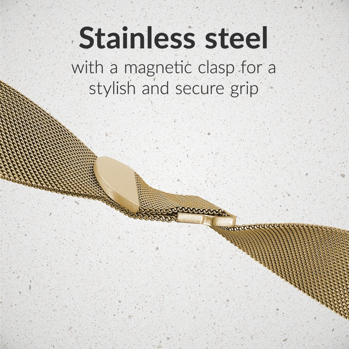 Mobilize Milanese Watch Band - For Apple 42/44/45/49Mm - Gold - 123TelecomShop