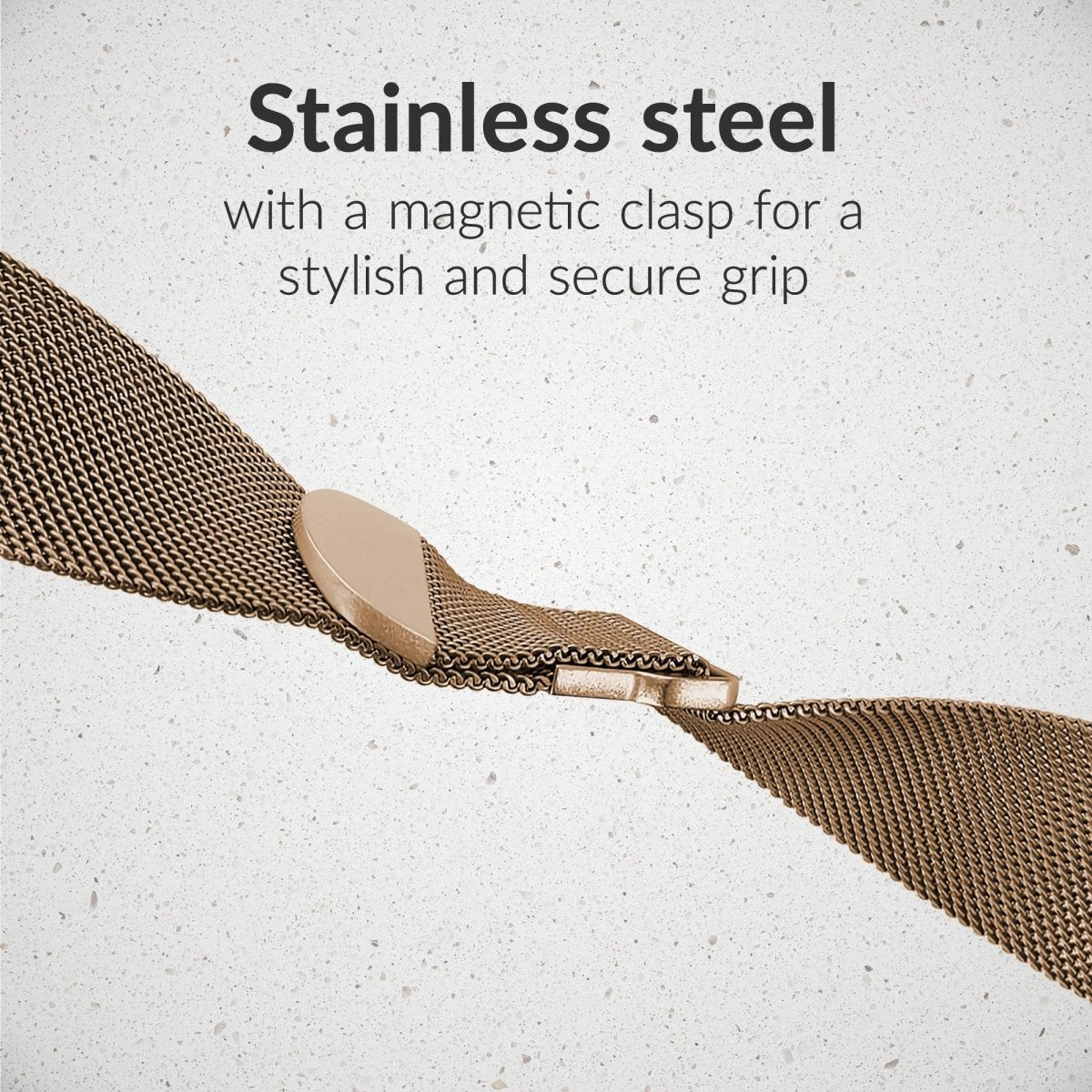 Mobilize Milanese Watch Band - For Apple 42/44/45/49Mm - Rose Gold - 123TelecomShop