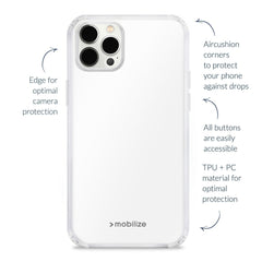 Mobilize Naked Protection Case Apple Iphone 15 Pro Max Clear - 123TelecomShop
