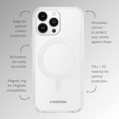 Mobilize Naked Protection Case Apple Iphone 17 Pro Max Clear - 123TelecomShop