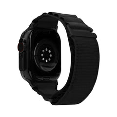 Mobilize Nylon Watch Band - Alpine - Black Connector - For Apple 38/40/41Mm - Black - 123TelecomShop