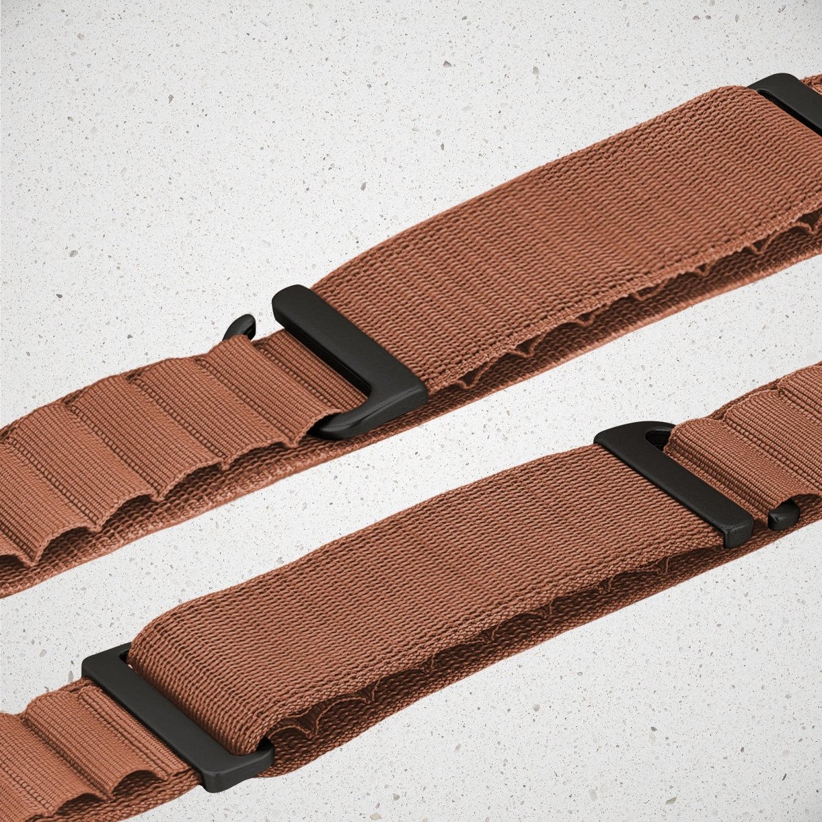 Mobilize Nylon Watch Band - Alpine - Black Connector - For Apple 38/40/41Mm - Terracotta - 123TelecomShop
