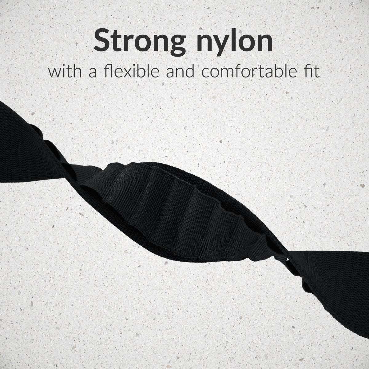 Mobilize Nylon Watch Band - Alpine - Titanium Connector - For Apple 38/40/41Mm - Black - 123TelecomShop