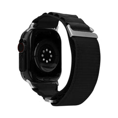 Mobilize Nylon Watch Band - Alpine - Titanium Connector - For Apple 38/40/41Mm - Black - 123TelecomShop