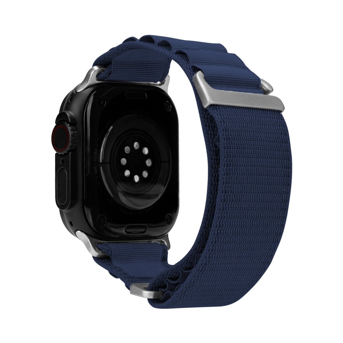 Mobilize Nylon Watch Band - Alpine - Titanium Connector - For Apple 38/40/41Mm - Blue - 123TelecomShop