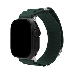 Mobilize Nylon Watch Band - Alpine - Titanium Connector - For Apple 38/40/41Mm - Dark Green - 123TelecomShop