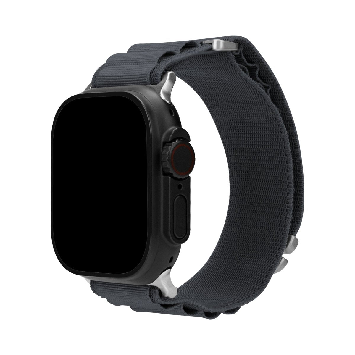 Mobilize Nylon Watch Band - Alpine - Titanium Connector - For Apple 38/40/41Mm - Dark Grey - 123TelecomShop