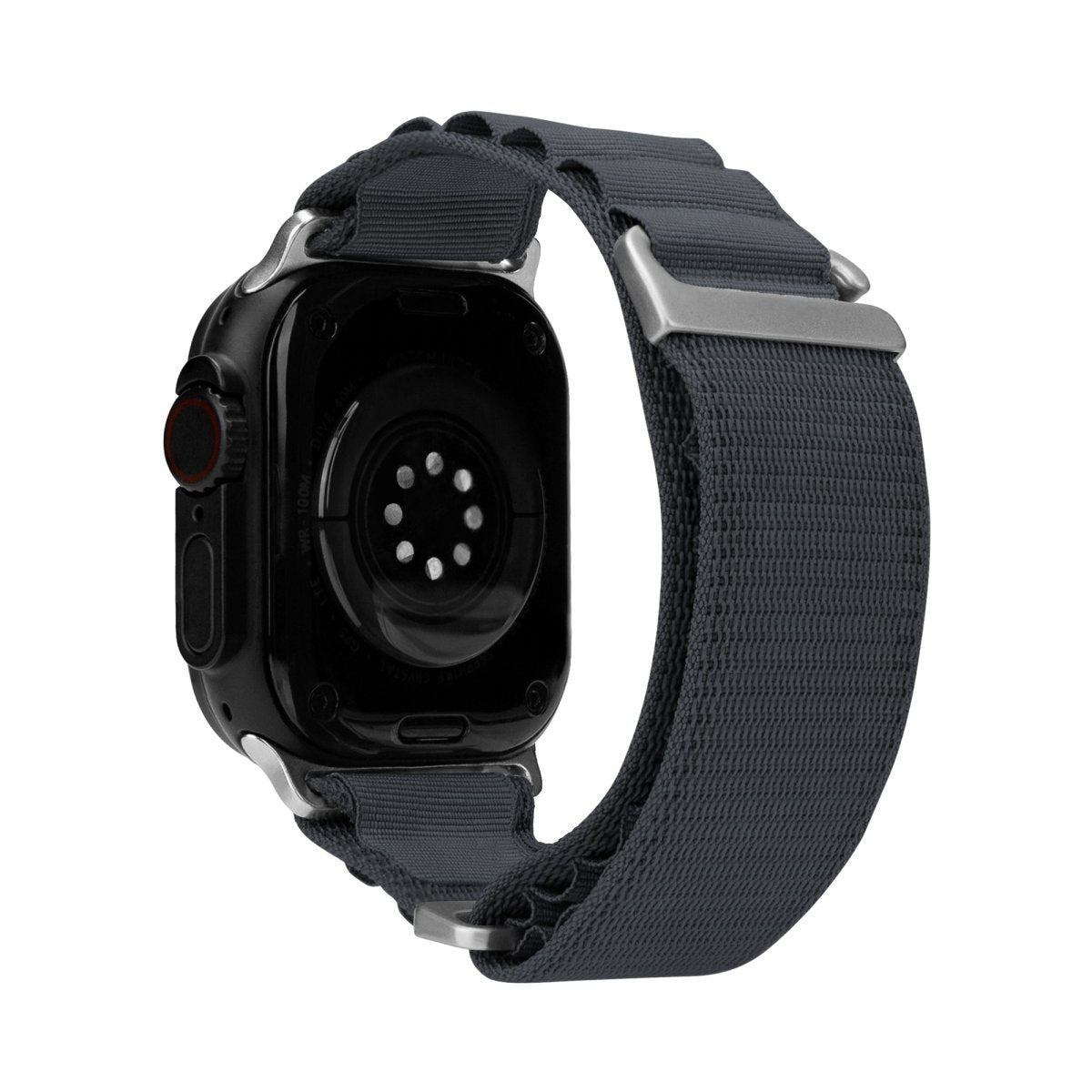 Mobilize Nylon Watch Band - Alpine - Titanium Connector - For Apple 38/40/41Mm - Dark Grey - 123TelecomShop